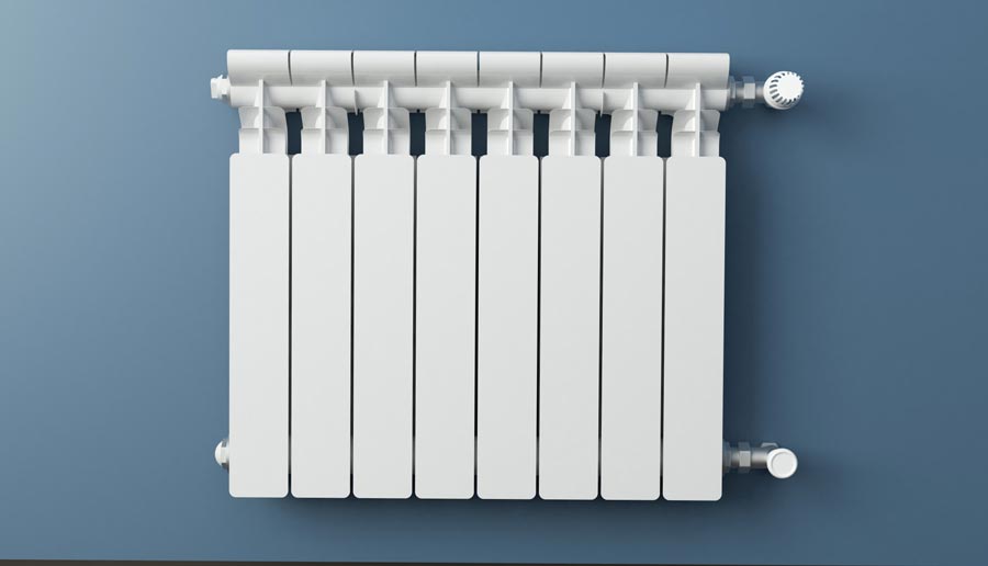 sistema de calefacción por radiadores