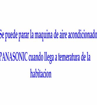 Como para mi maquina de aire acondicionado PANASONIC