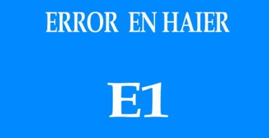 ERROR-E1