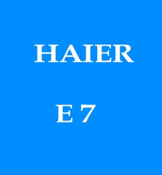 Error E7 en HAIER
