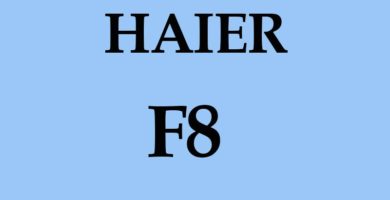 Error F8 Fallo del motor ventilador DC Unidad Exterior en Haier